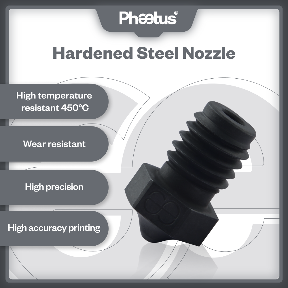 Carbon Fiber Filament - Wysokiej jakości dysza PHAETUS z hartowanej