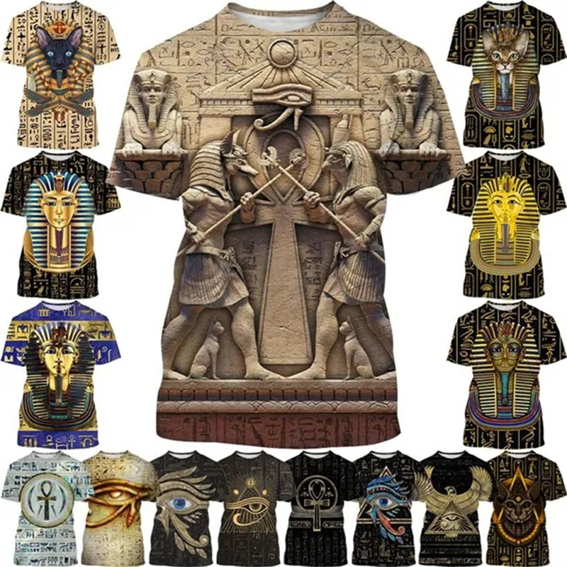 3D Printing Industrial - Letni nowy faraon 3D Print T-Shirt