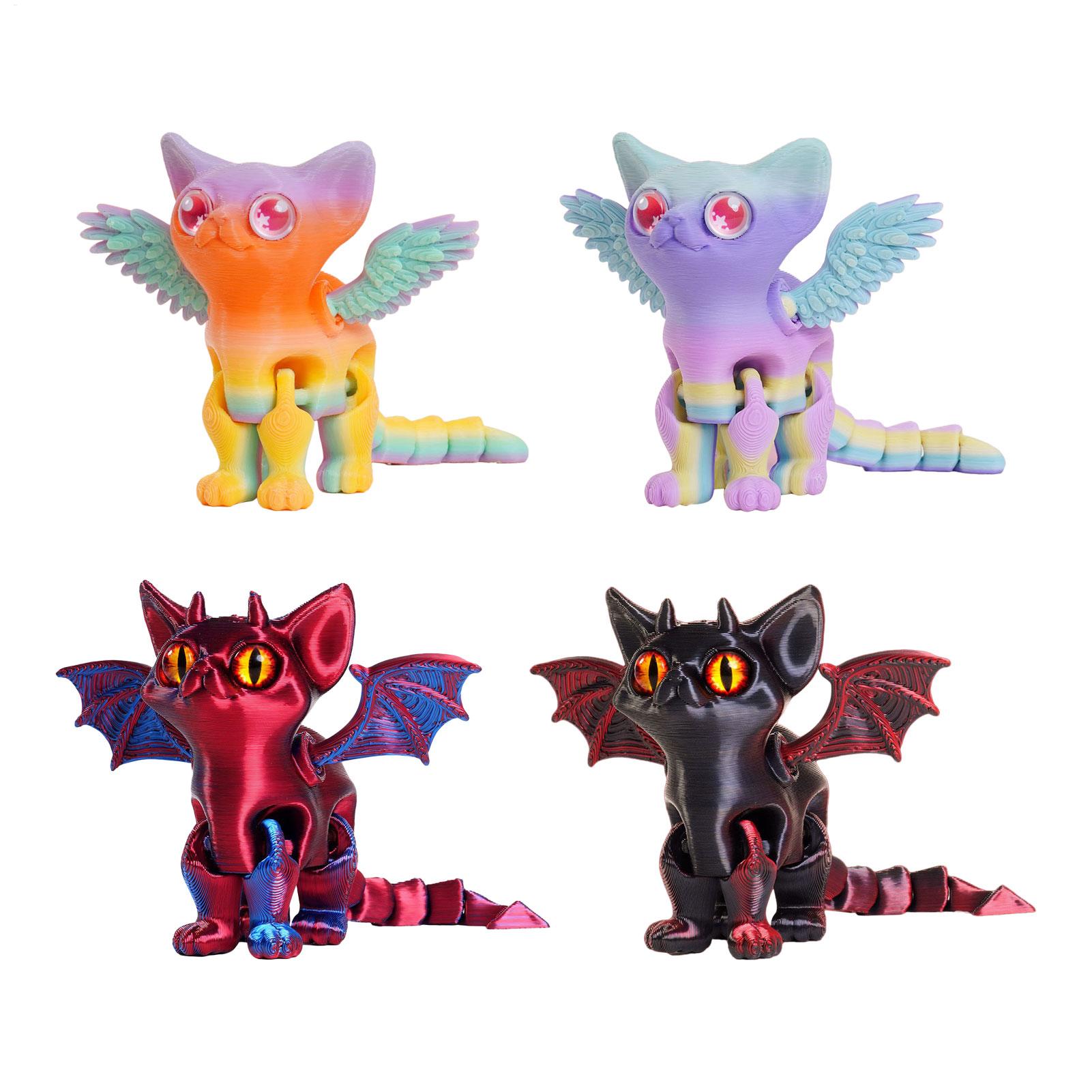 3D Printing Fidget Toys - Druk 3D Zwierzęta Druk 3D Kot
