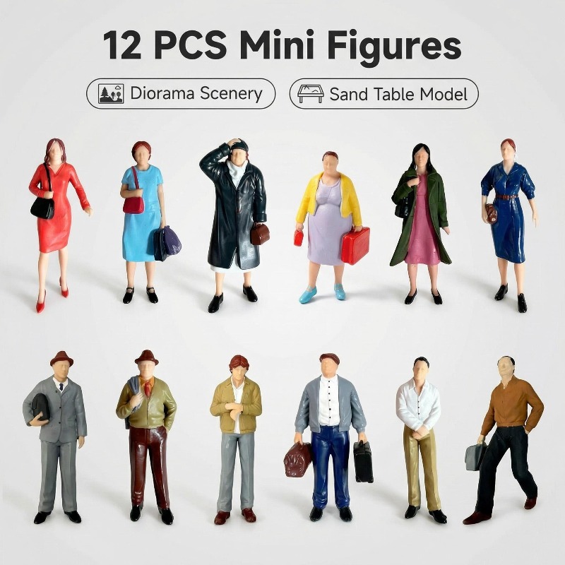 3D Printing Construction - Figurki modelowe drukowane 3D w skali
