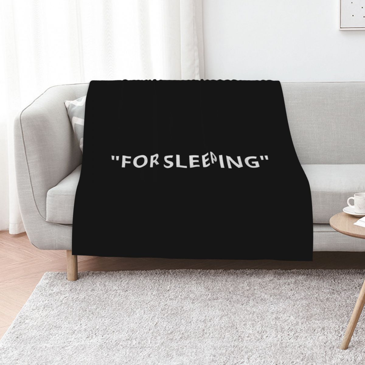3D Printing Quotation - Koc z białymi cytatami o snie,
