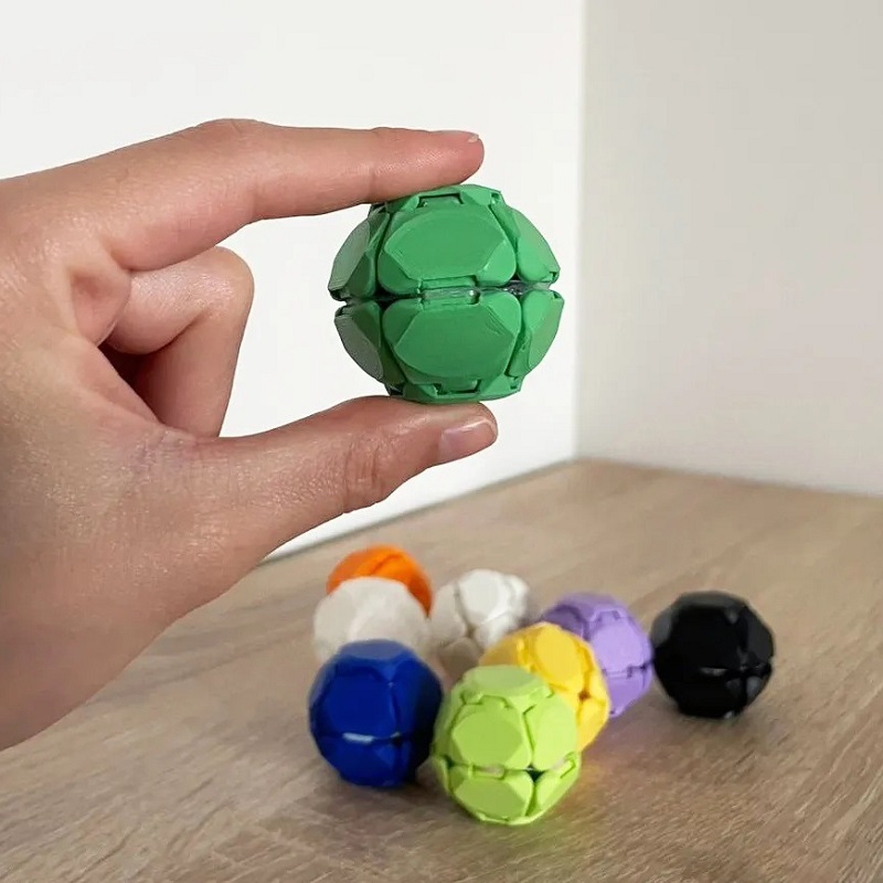 3D Printing Fidget Toys - Narzędzie dekompresyjne PentaClick do druku 3D,