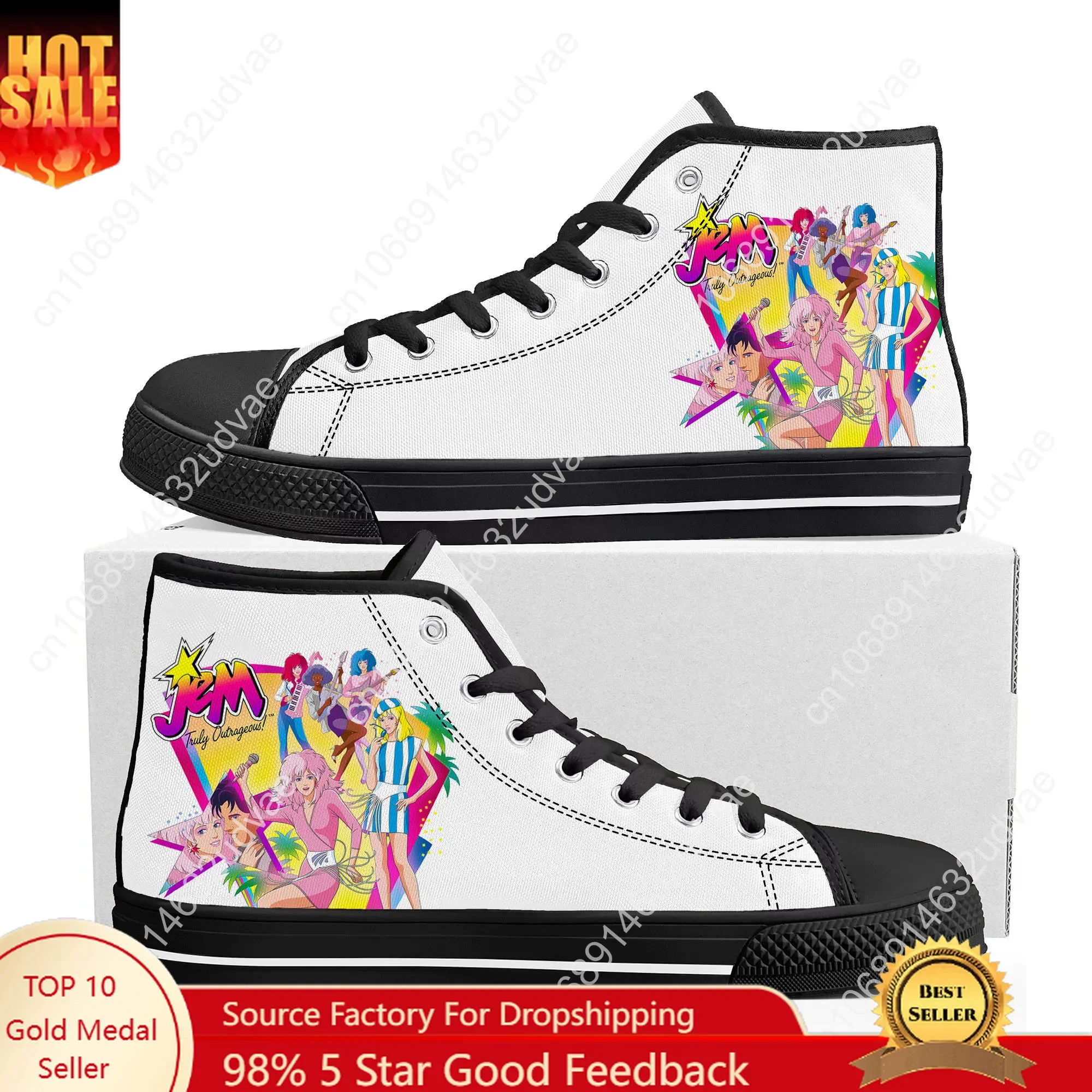 3D Printing Hologram - Buty sportowe Jem and The Holograms,