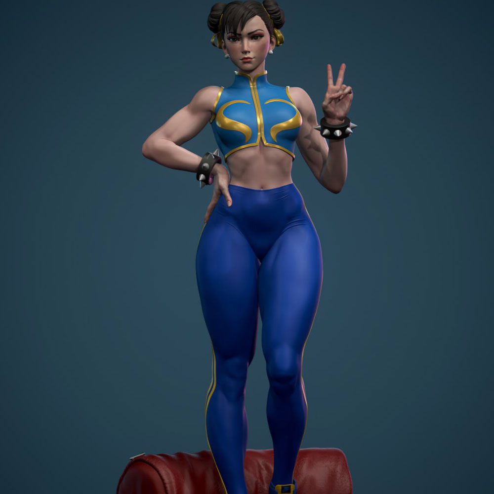 3D Printing Apps - 75mm --250mm Seksowna Dziewczyna Model z