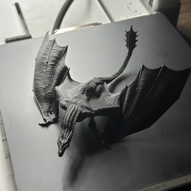 3D Printing Apps - Model smoka drukowany w 3D, żywiczna