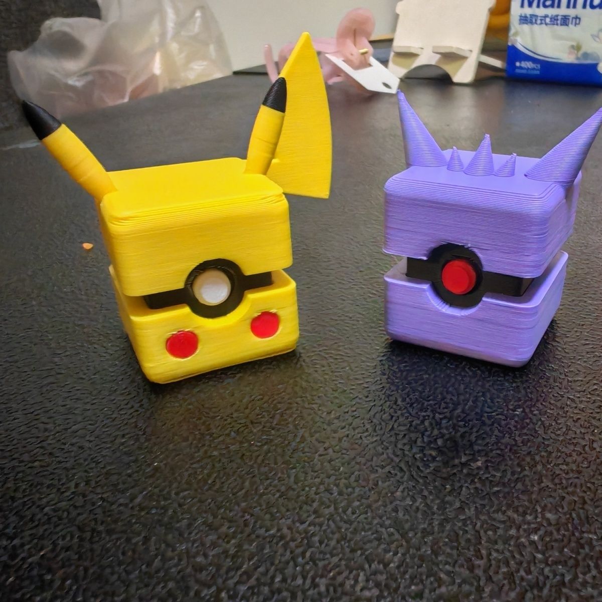 3D Printing Fidget Toys - Popularna zabawka antystresowa Pokemon, drukowana w
