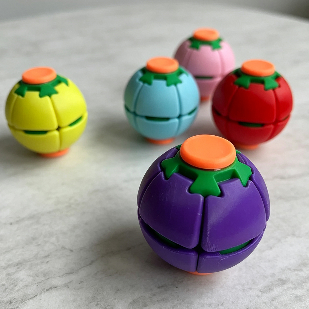 3D Printing Fidget Toys - Drukowany w 3D Fidget Spinner Piłka