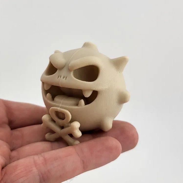 3D Printing Objects - Figurka Pokémon z odciskami kości, model