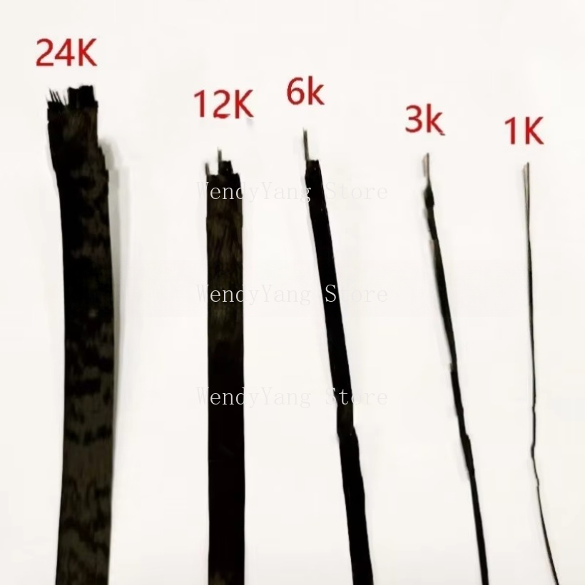 1K 3K 6K 12K 24K 48K Włókno wę – Carbon Fiber Filament recenzja i cena