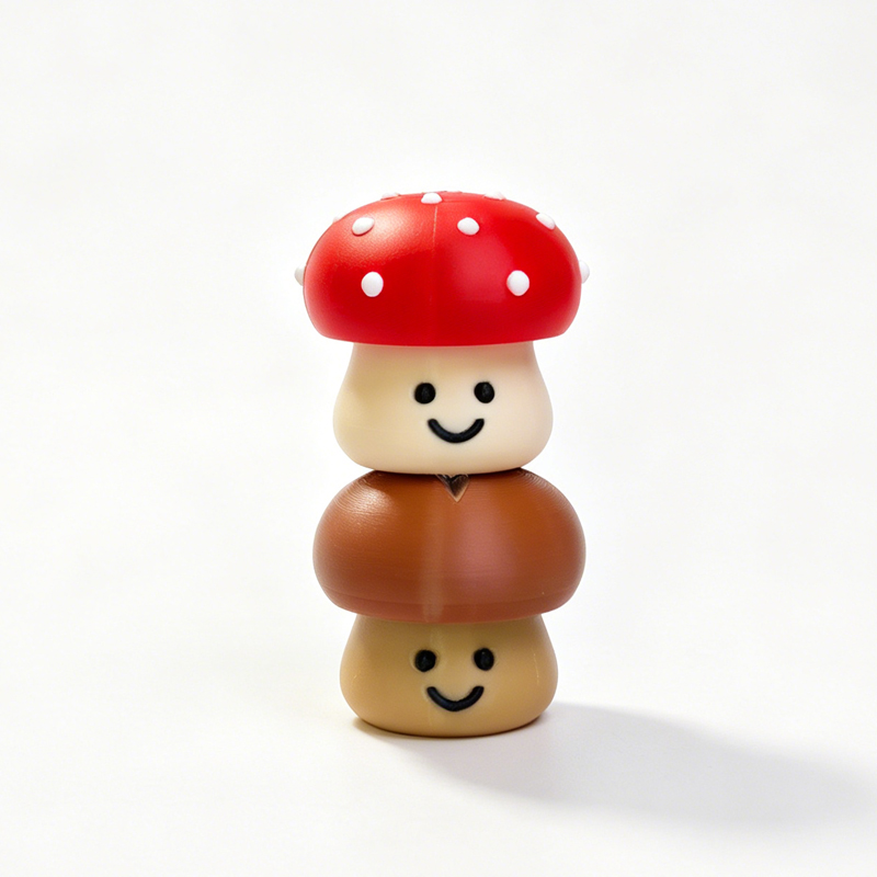 Uroczy Grzybek Drukowany w 3D  – 3D Printing Fidget Toys recenzja i cena