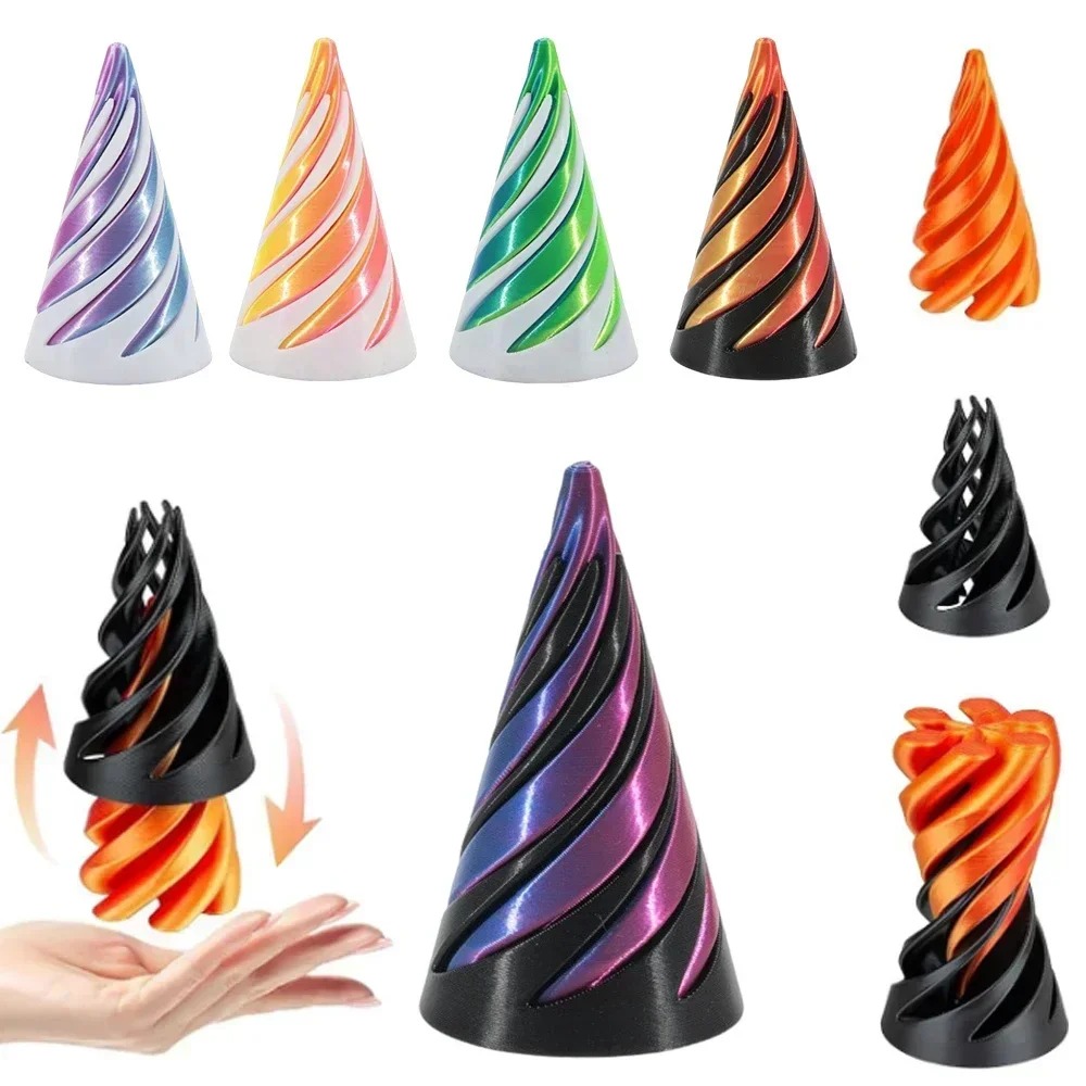 Drukowana w 3D spiralna zabawk – 3D Printing Objects recenzja i cena