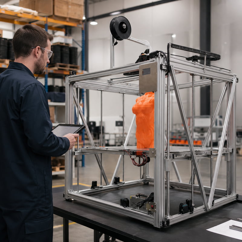 Szybka Drukarka 3D Przemysłowa – 3D Printing Industrial recenzja i cena
