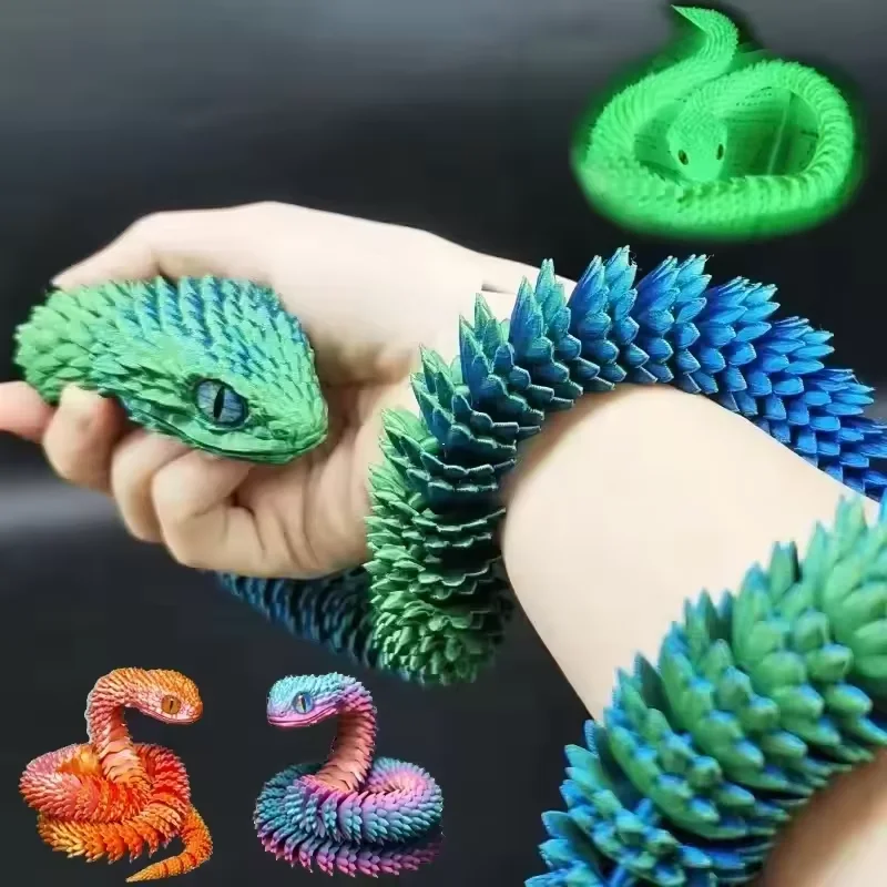 Drukowana w 3D Figurka Węża z  – 3D Printing Fidget Toys recenzja i cena