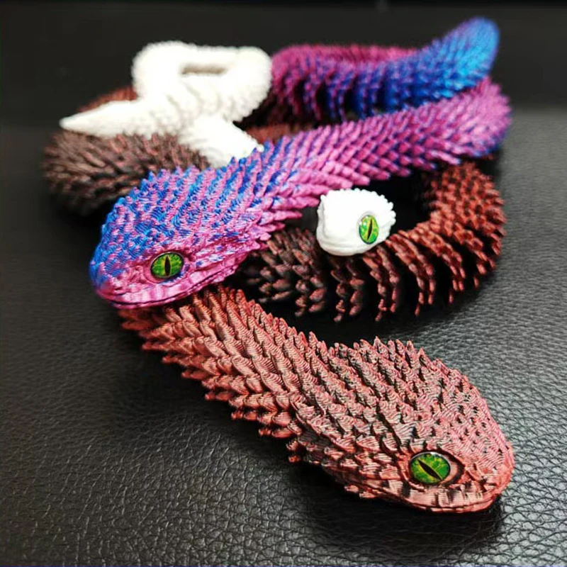 Drukowana w 3D Figurka Węża z  – 3D Printing Fidget Toys recenzja i cena