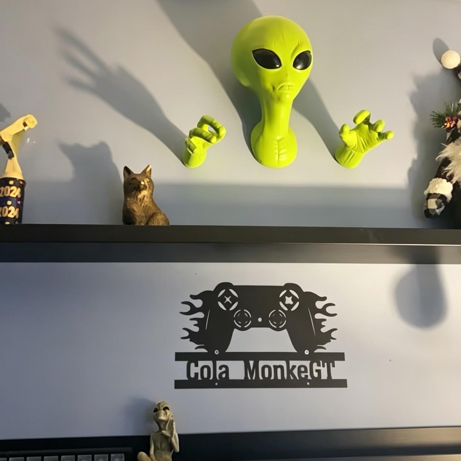 1 Zielony Wisiorek z Obcym, Rz – 3D Printing Objects recenzja i cena