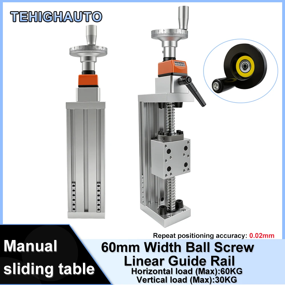 Ręczny stół przesuwny z liniow – Linear Guide Rail recenzja i cena
