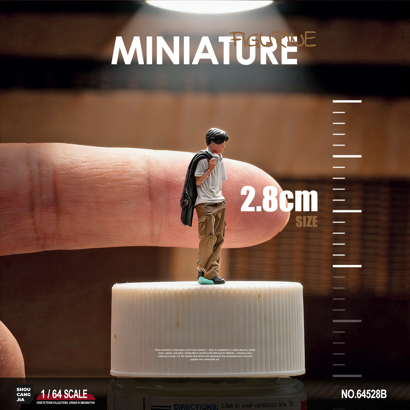 Figurka męska w skali 1:64, mo – 3D Printing Construction recenzja i cena