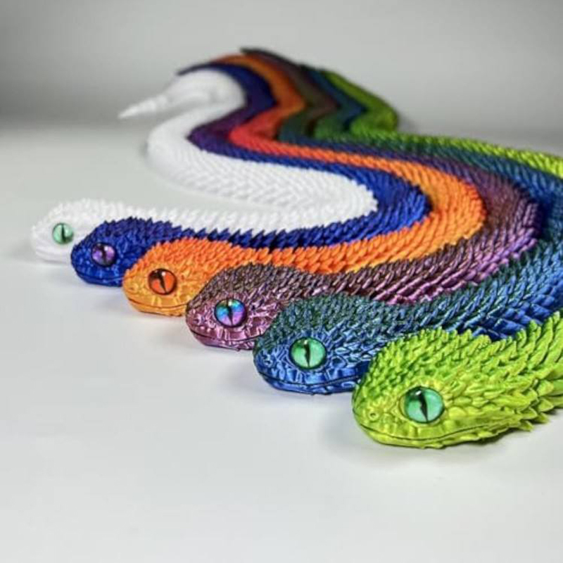 Nowy, realistyczny model węża  – 3D Printing Fidget Toys recenzja i cena