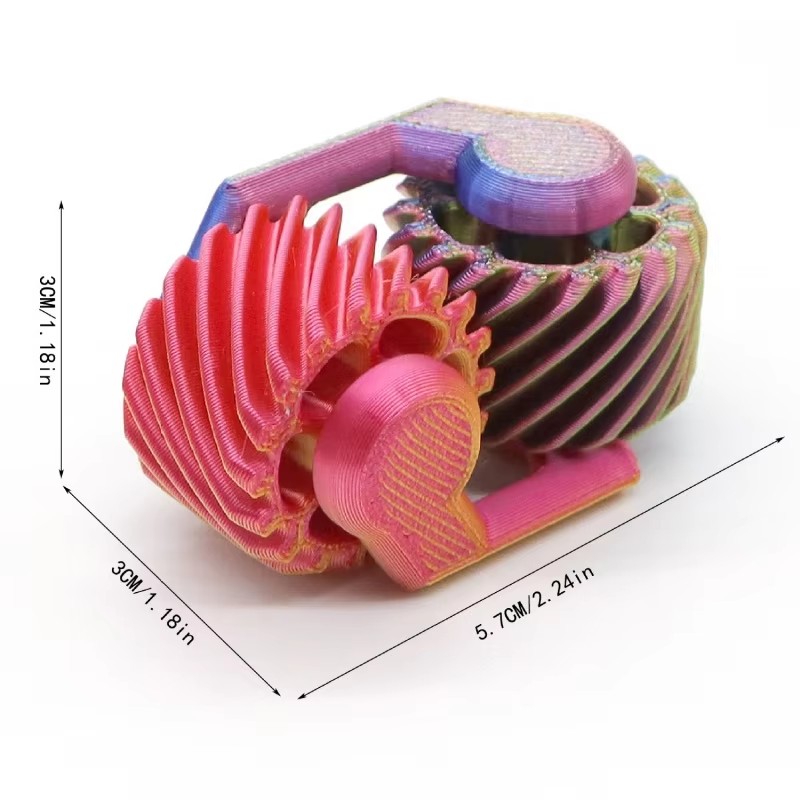 1 SZT. Drukowany w 3D Spinner  – 3D Printing Fidget Toys recenzja i cena